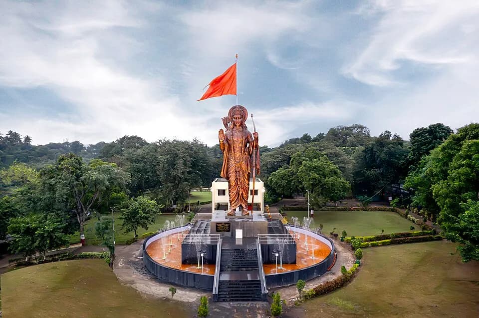 Statue of Lord Rama at Tapovan, Nashik